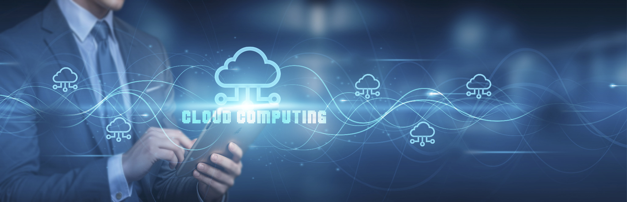 Cloud computing technology background